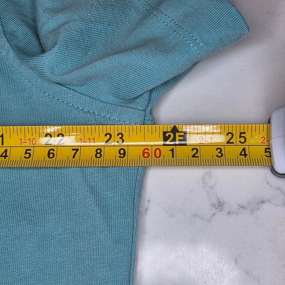 Nautica Polo Shirt Mens XL Teal Blue Short Sleeve Cotton Solid NALXSVIN13 122 - Picture 5 of 6